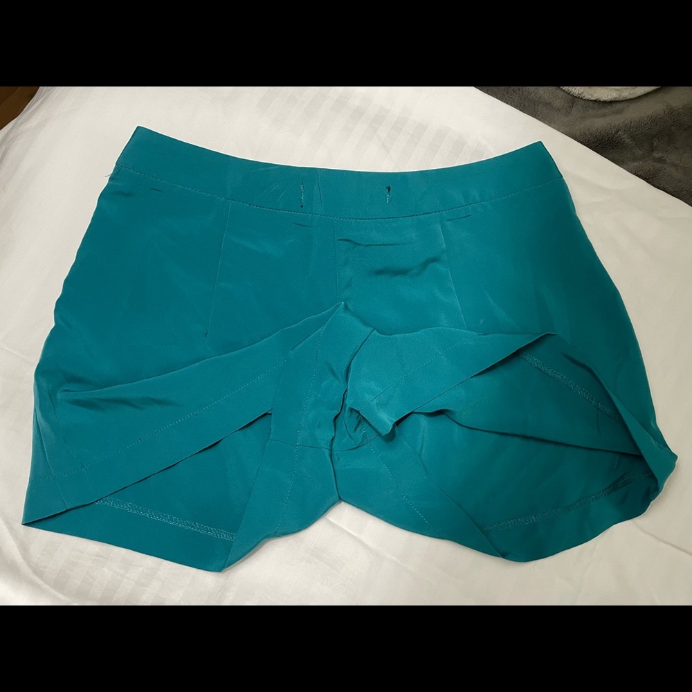 Teal casual shorts - Picture 9 of 9